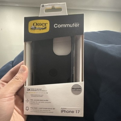 OtterBox Commuter Series MagSafe Rugged Case for iPhone 17 Black
