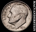 1954-D Silver Roosevelt Dime - Scarce Better Date No Reserve  #i4774