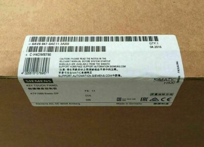 6AV6 647-0AE11-3AX0 NEU SIEMENS 6AV6647-0AE11-3AX0 HMI KTP1000 Basic Panel 10''