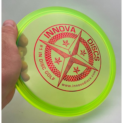 Innova Champion ROC3 169g Yellow First Run Proto Star disc golf mid range driver - Picture 2 of 4