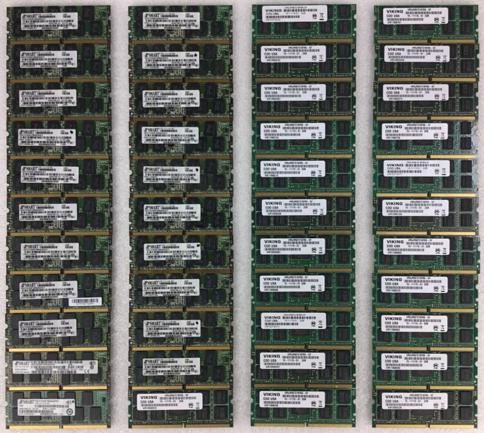 Lot of 44x Cisco 15-11115-01 Router Memory 2GB DDR2 PC2-4200 244pin Mini DIMM - - Image 2 of 4
