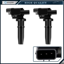ECCPP 2 Ignition Coils For 2001-2006 Hyundai Santa Fe L4 2.4L Kia Magentis