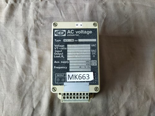 Deif ACV-3N Wechselspannungswandler 52357-5 - Bild 8 von 8