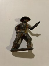 Vintage 1930's Cast Lead Manoil Barclay Cowboy Stick-um Up Original Toy Gun 793