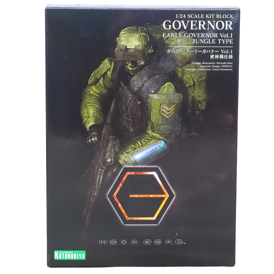 Kotobukiya Hexa Gear Block Early Governor Vol.1 Night Stalkers – 1:24 Scale Model Kit, 3 Figures With Pre-Painted Heads - View #2