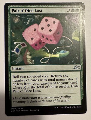 Pair o' Dice Lost x1 - Unfinity - NM-Mint, English - Unfinity MTG | eBay