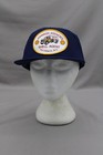 Vintage 5 Panel Hat - Johnson Agencies Shell Agent Big Patch - Adult Snapback