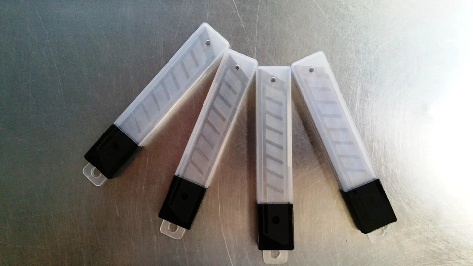 Ersatzklingen 18mm 10-3000 Abbrechklingen Cuttermesser Cutterklingen Profi - Bild 3 von 4