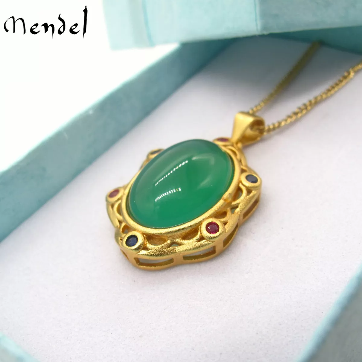Real jade pendant clearance necklace