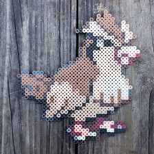 Pidgey Pok mon Pixel Art Perler Bead Art