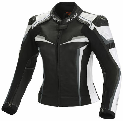 NOZZLE Mille Women's Leather Jacket, Black-White, DS-Short / 19 - Picture 1 of 2