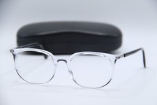 NEW RAY BAN RB 7190 5943 CLEAR BLACK AUTHENTIC DESIGNER EYEGLASSES W/CASE 51-19
