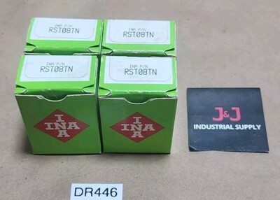 *BRAND NEW* [4] Ina RST08TN Needle Roller Support Bearings   Made + Warranty!
