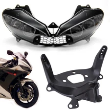 Front Headlight+Upper Stay Fairing Bracket For Yamaha YZF R6S 06-09 R6 2003-2005