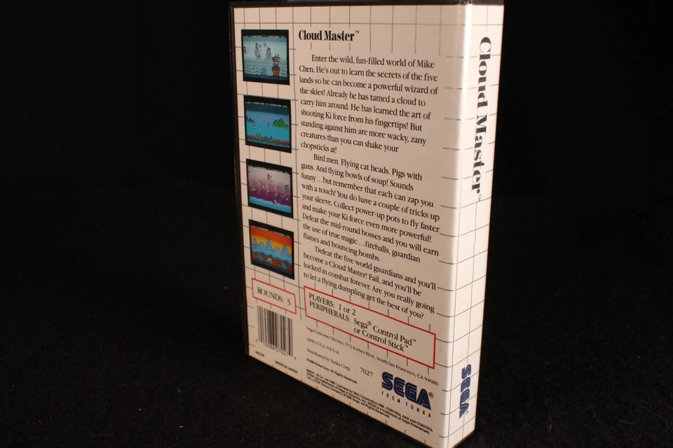 Sega Master System Cloud Master | Complete in Box vintage retro video game rare - Image 4 of 4