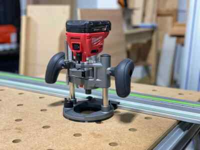 Milwaukee Plunge Router Adapter for Festool Track Saw Guide Rails | eBay
