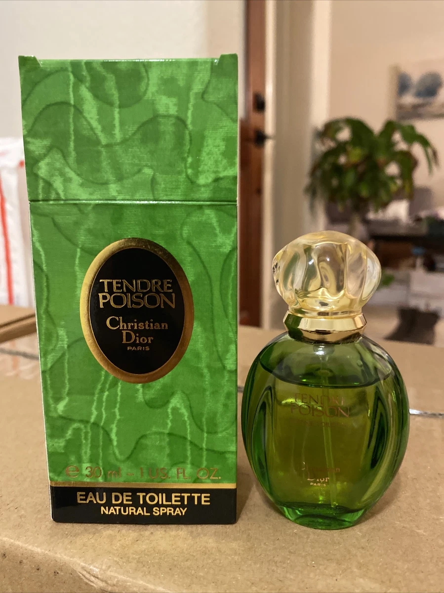 Vintage Christian Dior Tendre Poison women's perfume 1fl.Oz 30ml De  Toilette Spr