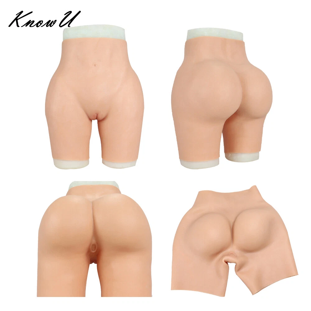 KnowU Silicone Panty Camel toe Underwear Camel Hoof Pants Plump