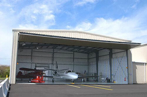 Aircraft Hangar Steel Building Insulated Steel Airplane Hangar Plane Shelter - Image 3 of 4