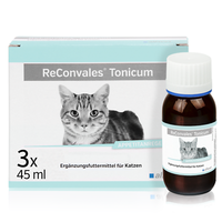 Reconvales Tonicum Katze 3X45 Ml Alfavet DiäT-ErgäNzungsfuttermittel