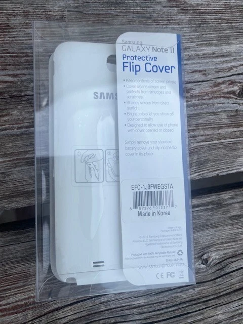 1 CUBIERTA PROTECTORA ABATIBLE ORIGINAL SUMSUNG GALAXY NOTE II CALIDAD SUPERIOR ENVÍO GRATUITO Foto 2 de 2