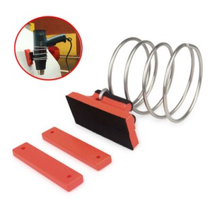 NBEADS Heißklebepistolen Halter | Holz Ständer Mit Stift-Organizer | 25x19,9x9,5cm