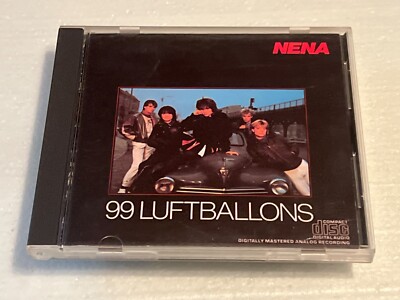 99 Luftballons by Nena (CD, 1984) EARLY JAPAN CSR PRESS SMOOTH CASE RED BALLOONS