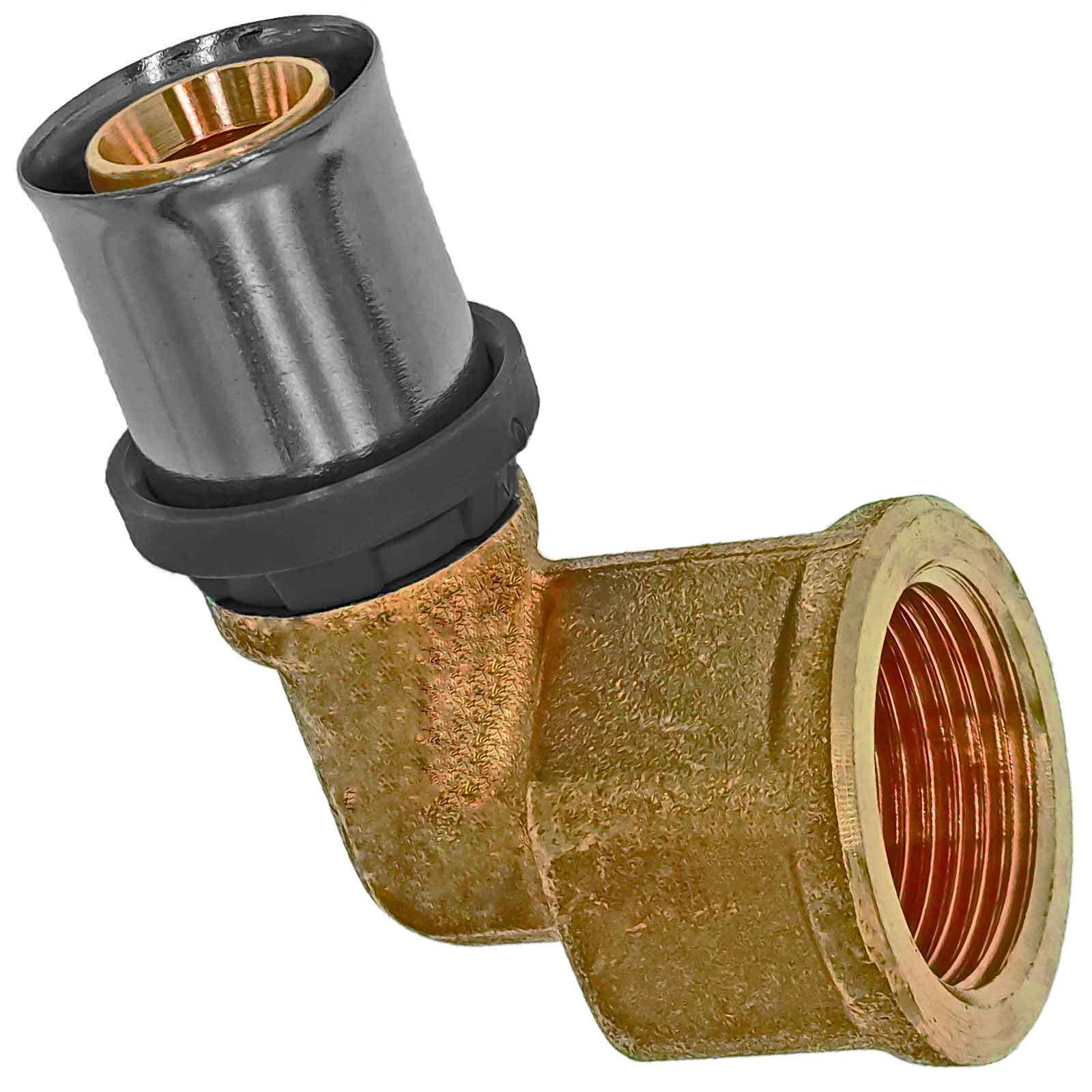 BOOPARTS Pressfitting 20-20 TH-Kontur - 4 Stück Für Mehrschichtverbundrohr