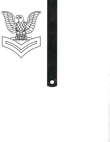 2ND CLASS  PETTY OFFICER STICKER DECAL - Picture 1 of 3