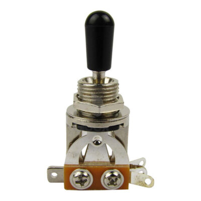 Black Tip 3 Way Switch Pickup   Guitar Selector Toggle Les Paul Epiphone #T3*