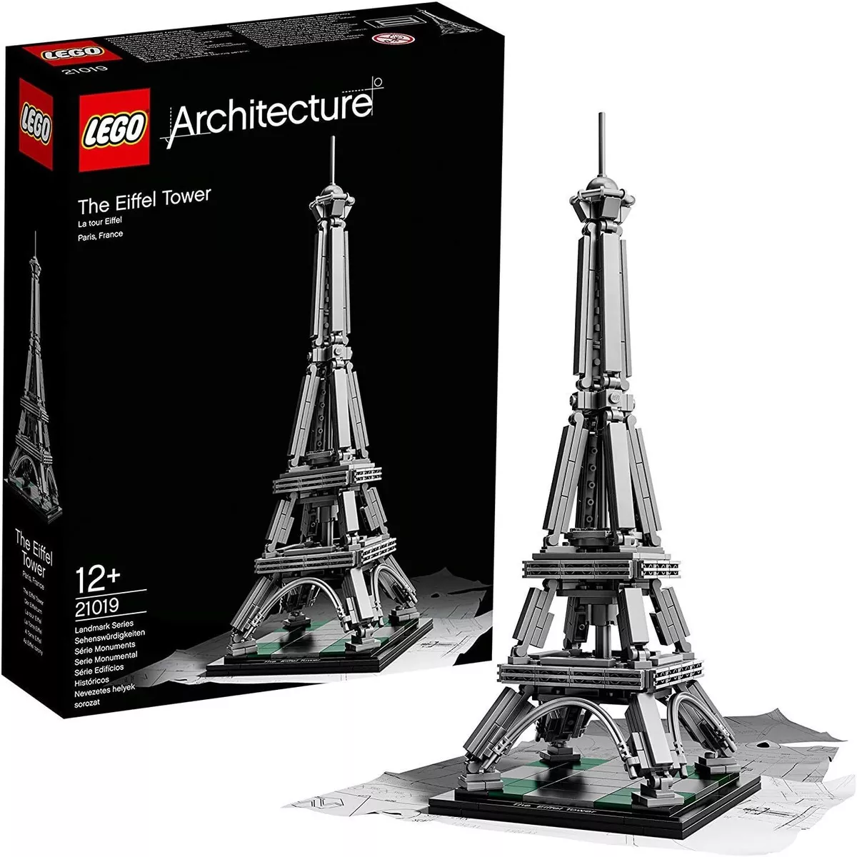 LEGO 21019 Architecture The Eiffel Tower 12+ 321 pcs 2013 From Japan New  F/S