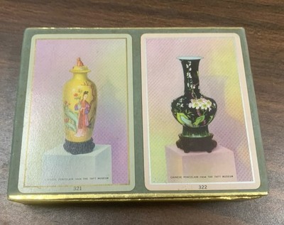 Congress Double Set Playing Cards Chinese Porcelain The Taft Museum 52 Cards