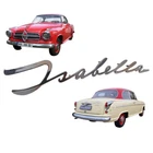 Borgward Isabella rear emblem / Trunk emblem