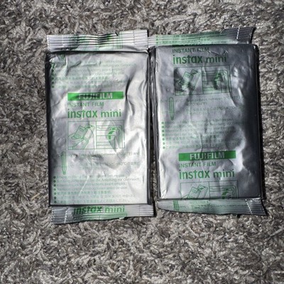 2x Fujifilm Instax Mini Instant Film, 10 sheets