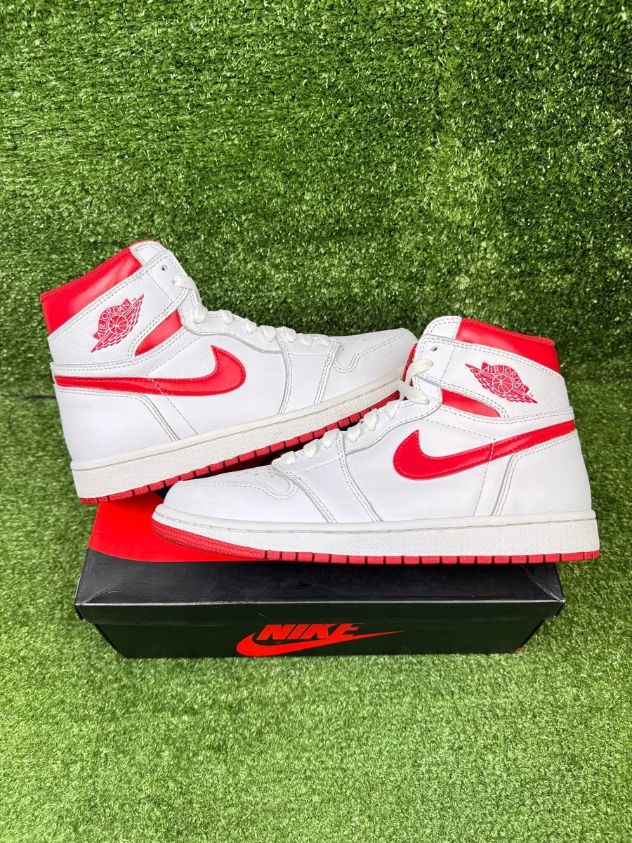 Men\'s Air Jordan 1 Retro High OG \'Artisanal Red\' - Sz. 18 NEW w/ damaged box Jordan 1 Retro OG High Artisanal Red for Sale - Authenticity  main image 3