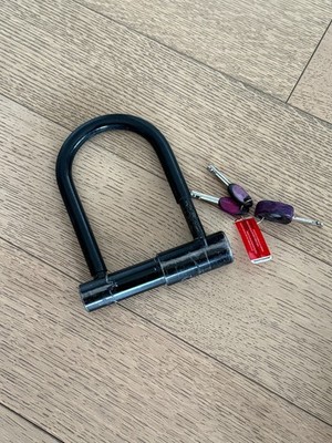 Kryptonite Messenger Mini Plus U-Lock Bike Bicycle Lock 5.5 x 7.5''