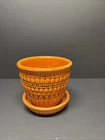 Vintage McCoy USA Orange Planter