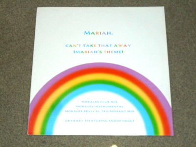 Mariah Carey    Can't Take That Away   2000  R&B / HOUSE...MORALES MIXES.. MINT
