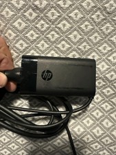 Genuine HP 65W Laptop AC Adapter Power Supply Model TPN-AA04 Blue Tip