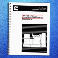 Cummins 4bt39 6bt59 6ct83 6cta83 Genset Service Manual - Coil Bind - Covers Cummins 4bt39 6bt59 6ct83 6cta83 Genset Service Manual - Coil Bind - Covers