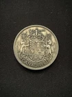 1937 Canadian Silver 50 Cents Half Dollar Coin