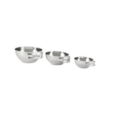 All-Clad Kitchen Essentials Stainless Steel Mini Measuring Bowl Set 3 Piece, ...