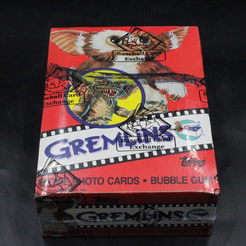 1984 Topps Gremlins BBCE Wrapped Wax Box 36 Packs SZ167
