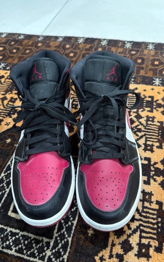 Jordan 1 Mid Team Red for Sale | Authenticity Guaranteed | eBay