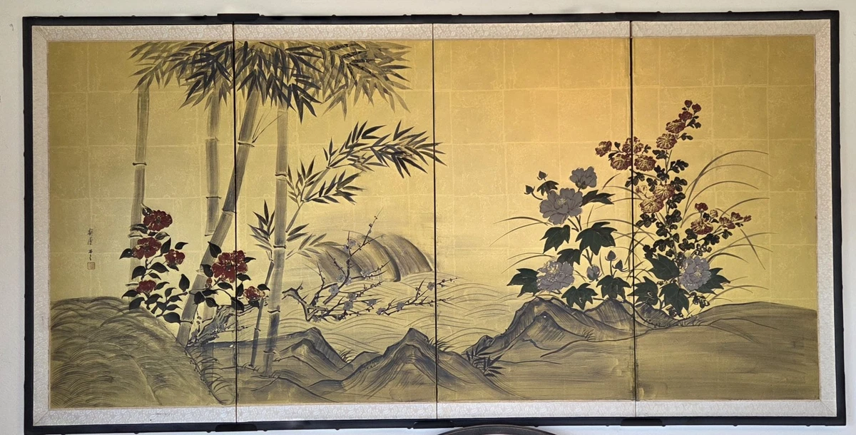 25+ Antique Japanese Screen Paintings & Scrolls for sale | Updated