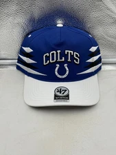 Indianapolis Colts NFL '47 Brand Black TT Diamond Hitch Snapback Adjustable Hat
