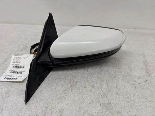 2016-2021 Honda Civic Left Driver Side View Power Mirror Door White Used