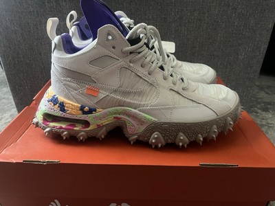 Nike Off-White x Air Terra Forma White Sneakers DQ1615-100 Men's 10.5