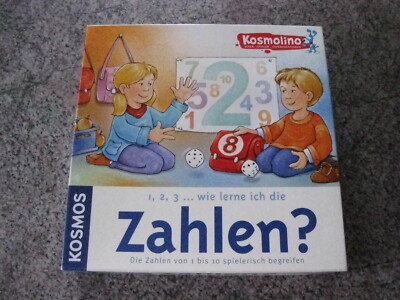 Kosmos Kosmolino 1-2-3 wie lerne ich die Zahlen? Die Zahlen von 1-10 lernen