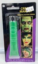 Amscan GREEN Cream Makeup Costume Accessory 0.7 oz.